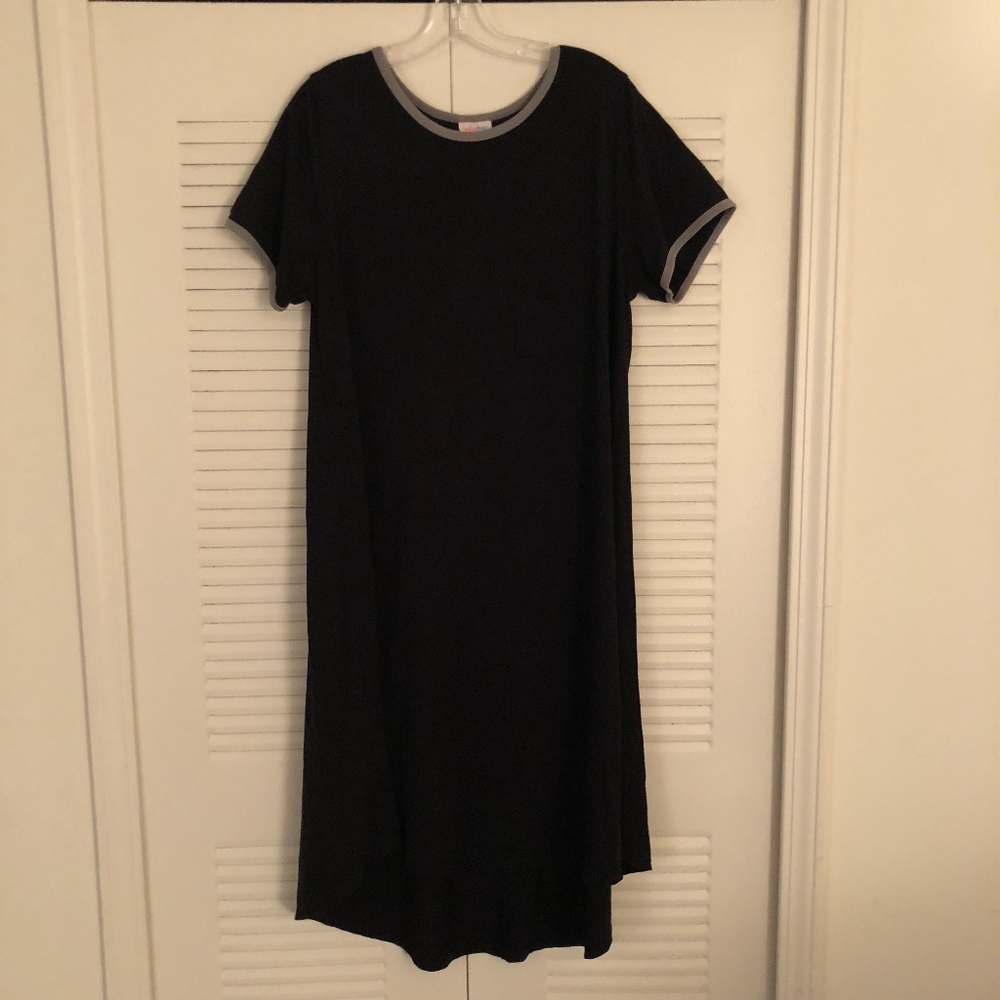 LULAROE - Black/Gray Carly - XXL
